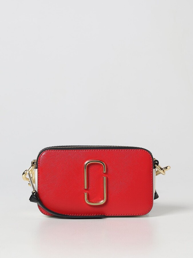 Marc Jacobs Black & Red 'The Snapshot' Bag - ShopStyle