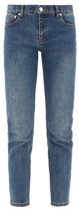 A.P.C. Etroit Court Low-rise Skinny Jeans - Womens - Denim