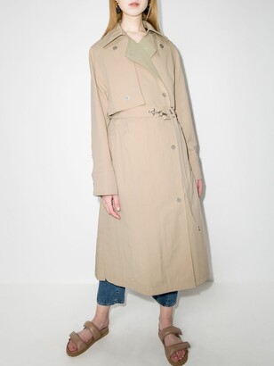 Tom Wood Double-Breasted Belted Trench Coat