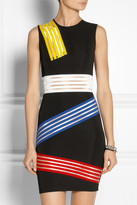 Thumbnail for your product : Christopher Kane Elastic-paneled stretch-jersey dress