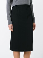 Thumbnail for your product : Versace Pre-Owned Fitted Over-The-Knee Skirt