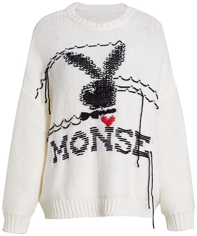 Monse Playboy x Merino Wool Knit Sweater - ShopStyle
