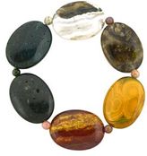 Thumbnail for your product : Lord & Taylor Multi-Earth Tone Stretch Bead Bracelet