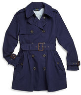 Thumbnail for your product : Ralph Lauren Girl's Cotton Trenchcoat
