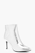 Thumbnail for your product : boohoo Pointed Toe Stiletto Shoe Boots