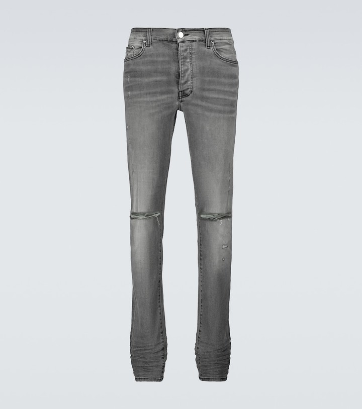Gray amiri jeans Clearance