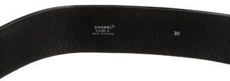 Chanel Patent Leather Wide Belt