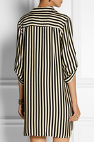 Thumbnail for your product : Milly Stretch-crepe de chine shirt dress