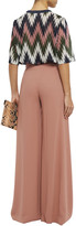 Thumbnail for your product : M Missoni Stretch-crepe Wide-leg Pants