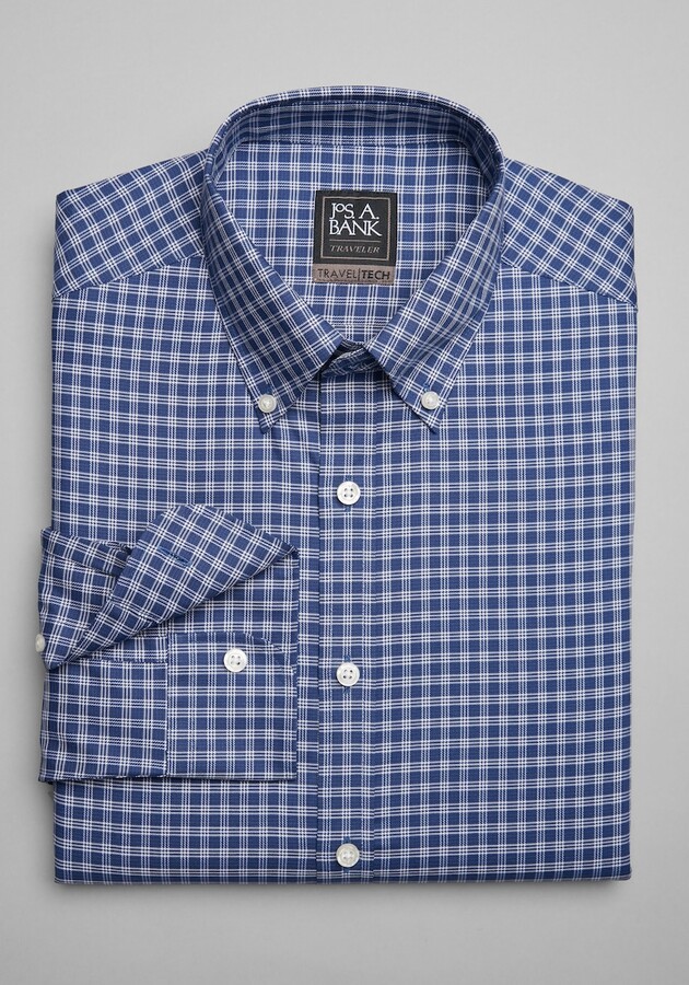 Mens 3 Button Collar Shirt | ShopStyle