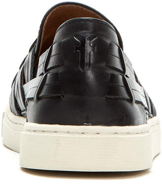 Frye Ivy Leather Chevron Sneakers