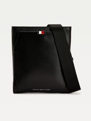 Tommy Hilfiger TH Business Leather Crossover Bag - ShopStyle Briefcases