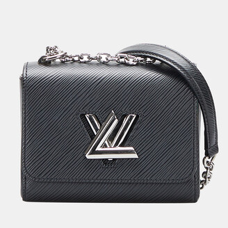 Louis Vuitton Black Braided Leather Chain Shoulder Bag Strap - ShopStyle