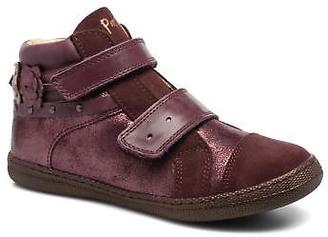 Primigi Kids's Gaia Rounded toe Ankle Boots in Burgundy