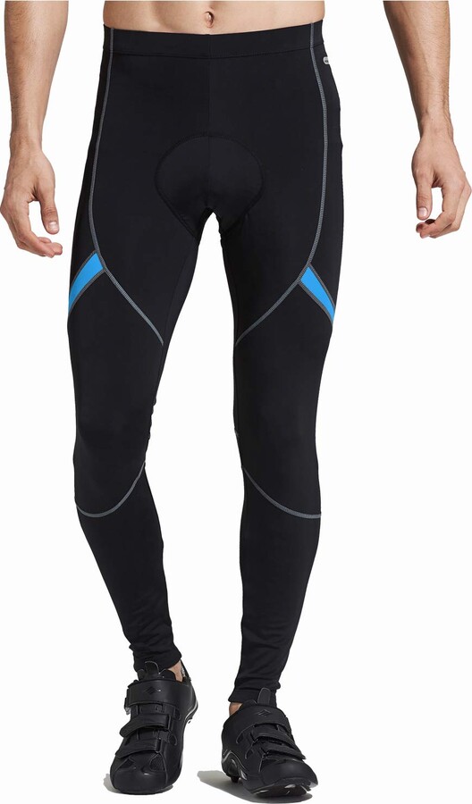 Santic Cycling Trousers Mens Padded Cycling Tights Pants for Men Cycling  Leggings Winter Blue EU XXXL - ShopStyle