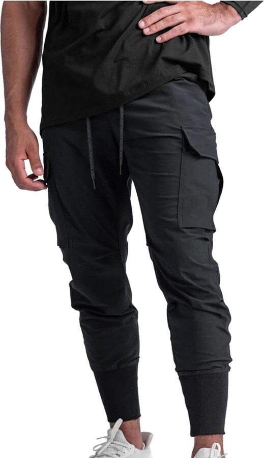 NANSAN Cargo Trousers for Men UK Mens Trousers Hareem Pants Match Mens