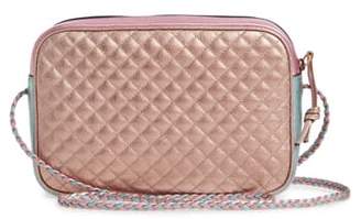 Gucci Small Quilted Metallic Leather Shoulder Bag