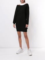 Thumbnail for your product : alexanderwang.t Off The Shoulder Knit Dress