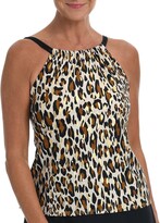 Thumbnail for your product : Maxine Of Hollywood High Neck Tankini Swimsuit Top