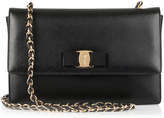 Salvatore Ferragamo Ginny black leather shoulder bag