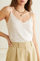Thumbnail for your product : Nili Lotan Kerry Linen Camisole - Ivory