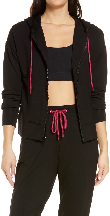 lightweight zip up hoodie