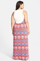 Thumbnail for your product : Nordstrom FELICITY & COCO Lace Back Maxi Dress (Plus Size Exclusive)