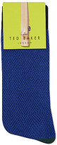 Thumbnail for your product : Ted Baker Herringbone organic cotton socks