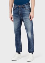 Thumbnail for your product : Emporio Armani Tapered Fit J77 Denim Jeans