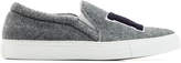 Thumbnail for your product : Joshua Sanders Felted Wool Slip-On Sneakers