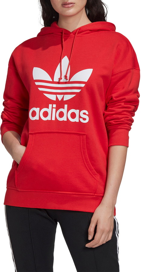 Red Adidas Hoodie | Shop the world's largest collection of fashion |  ShopStyle