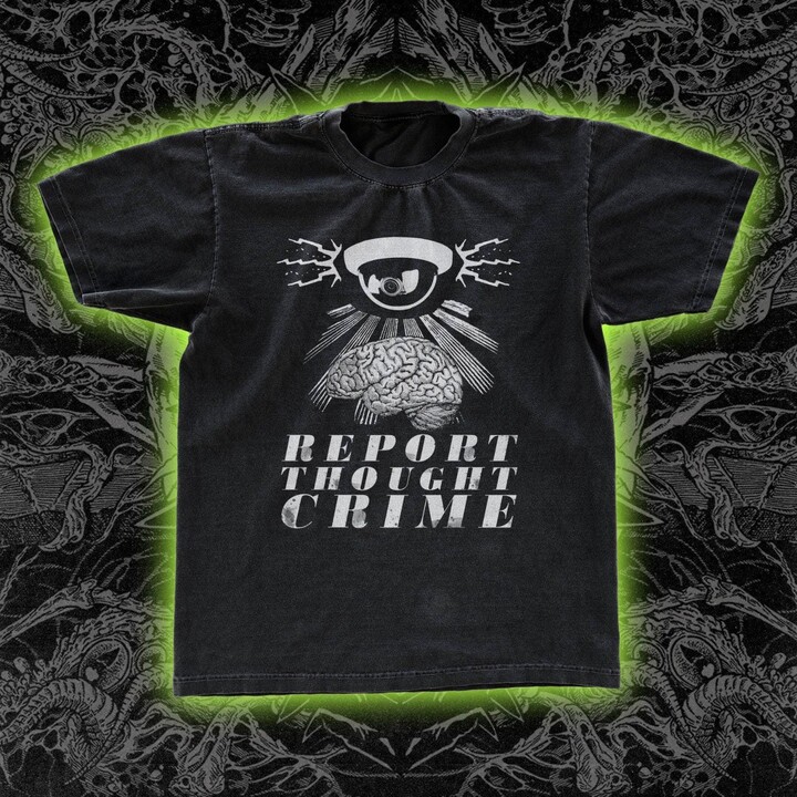 Report Thought Crime - Classic Tee Night Channels