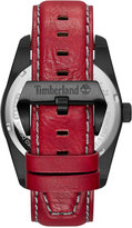 Thumbnail for your product : Timberland Men's Bolton Red-Brown Leather Strap Watch 46x57mm TBL14770JSBU02