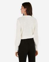Thumbnail for your product : Express Olivia Culpo Crew Neck Sweater