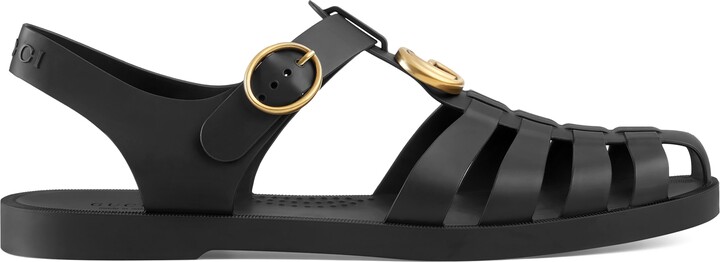 Gucci Rubber Sandals | Shop the world's largest collection of 