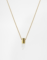 Thumbnail for your product : B.young Lovebullets Crystal Quartz Necklace