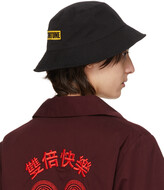 Thumbnail for your product : SSENSE WORKS SSENSE Exclusive 88rising Black Patch Bucket Hat