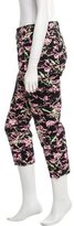 Thumbnail for your product : Love Moschino Printed Cropped Jeans w/ Tags