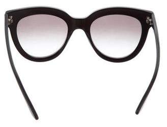 Valentino Rockstud Gradient Sunglasses