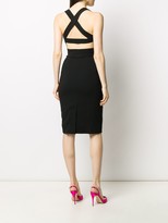 Thumbnail for your product : Dolce & Gabbana Cross Back Strap Dress