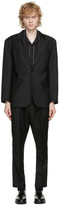 Thumbnail for your product : HUGO BOSS Black Wool Ulan and Farlys Oversize Suit