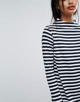 Thumbnail for your product : Vila Striped High Neck Sweater Dress