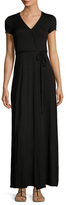 Thumbnail for your product : Three Dots Self-Tie Wrap Dress