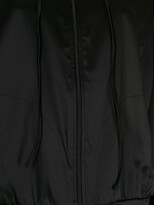 Thumbnail for your product : Carine Gilson Zipped Silk Hoodie