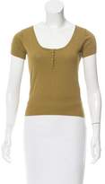 Thumbnail for your product : TOMORROWLAND Short Sleeve Scoop Neck Top