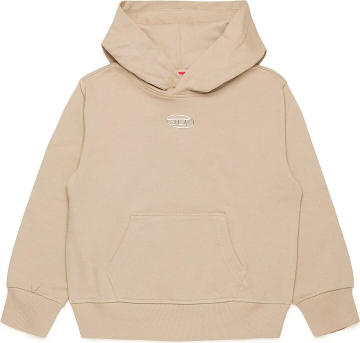 Diesel Kids Oval-D Logo Hoodie