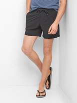 Thumbnail for your product : Gap 5" Solid Swim Trunks