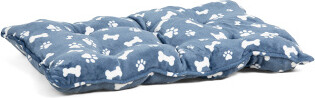 TJMAXX Boggs Bones And Paws Printed Flannel Fleece Crate Mat, Polyester
