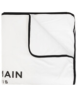 Thumbnail for your product : Balmain Kids Baby Blanket With Logo Unisex - White