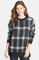 Thumbnail for your product : MICHAEL Michael Kors Plaid Crewneck Sweater (Regular & Petite)